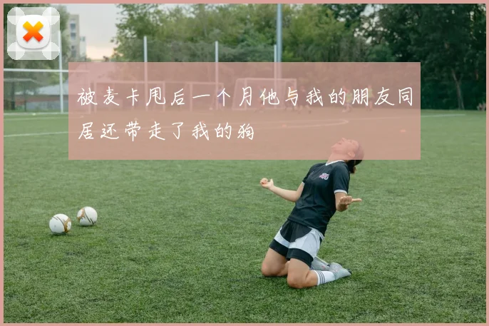 被麦卡甩后一个月他与我的朋友同居还带走了我的狗