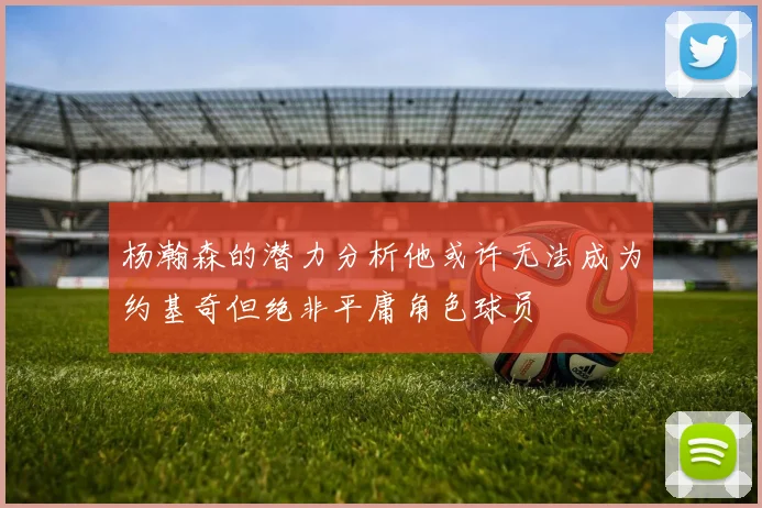 杨瀚森的潜力分析他或许无法成为约基奇但绝非平庸角色球员